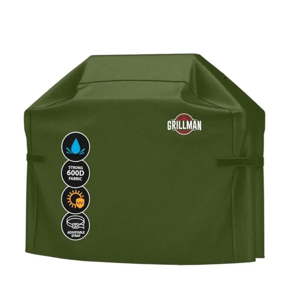 Grillman Grill Cover Dark Olive Green 64